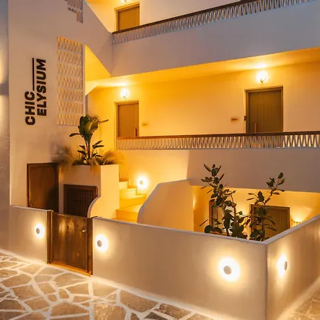 Chic Elysium Bliss Апартаменты Naxos City